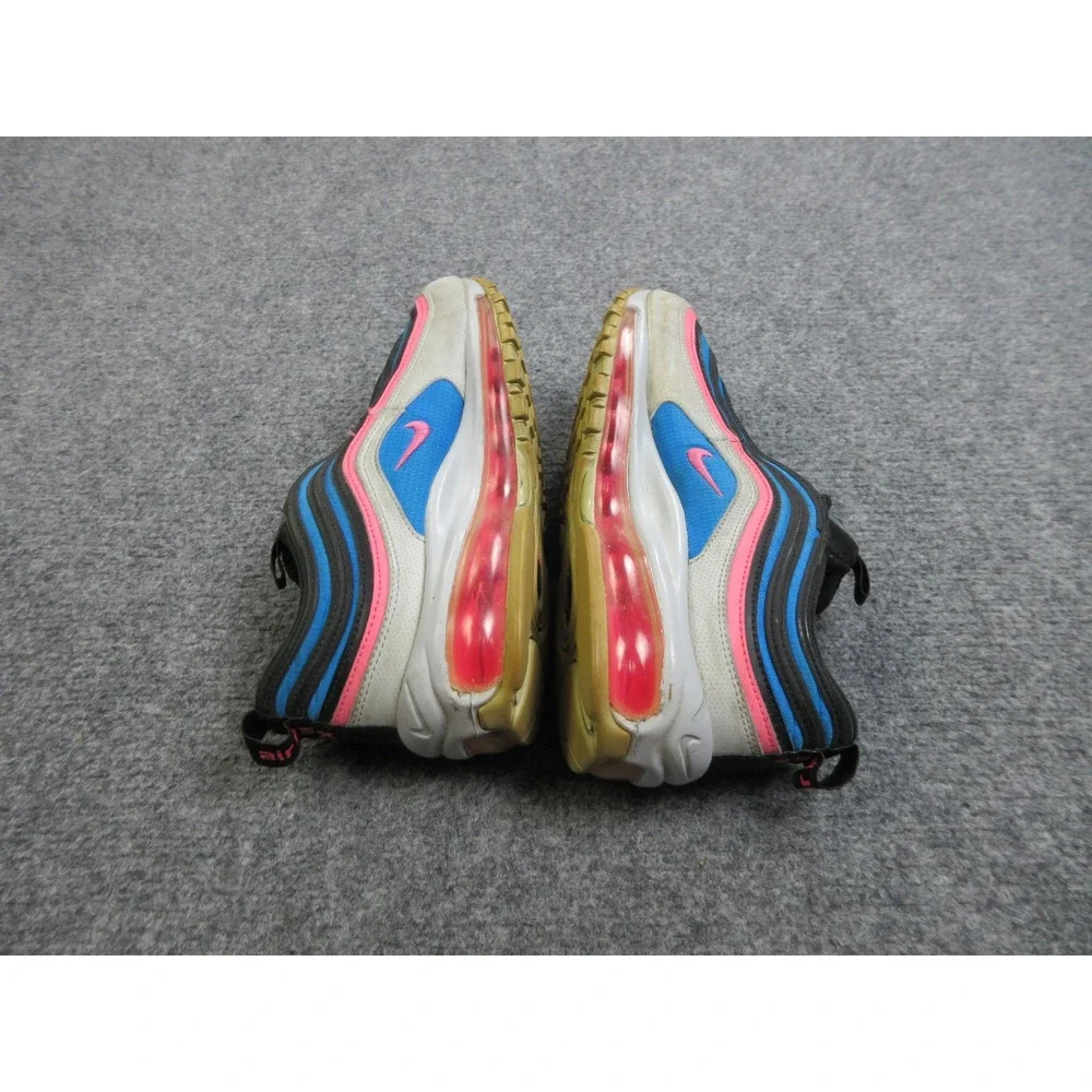 Nike Air‎ Max 97 Shoes Womens Size 8.5 Blue Pink 921522-012 Running Sneakers 7Y